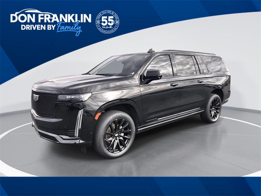 used 2023 Cadillac Escalade ESV car, priced at $70,494