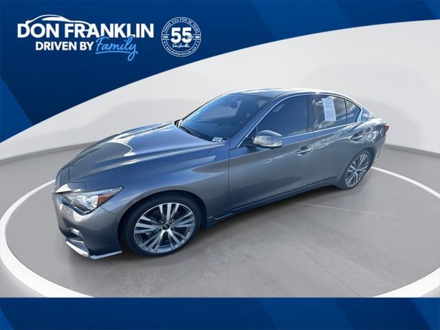 used 2021 INFINITI Q50 car, priced at $26,998