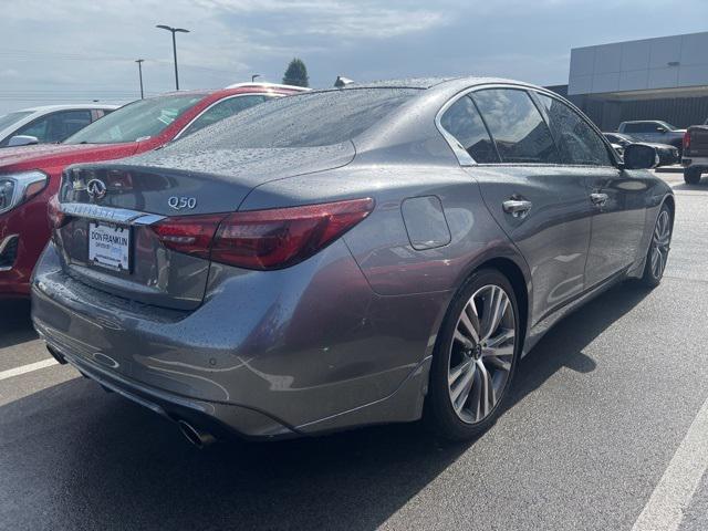 used 2021 INFINITI Q50 car, priced at $26,998