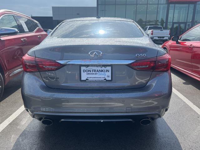 used 2021 INFINITI Q50 car, priced at $26,998