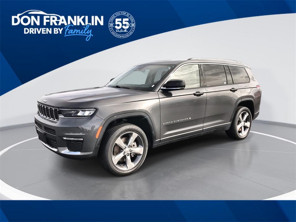 used 2021 Jeep Grand Cherokee L car, priced at $30,880