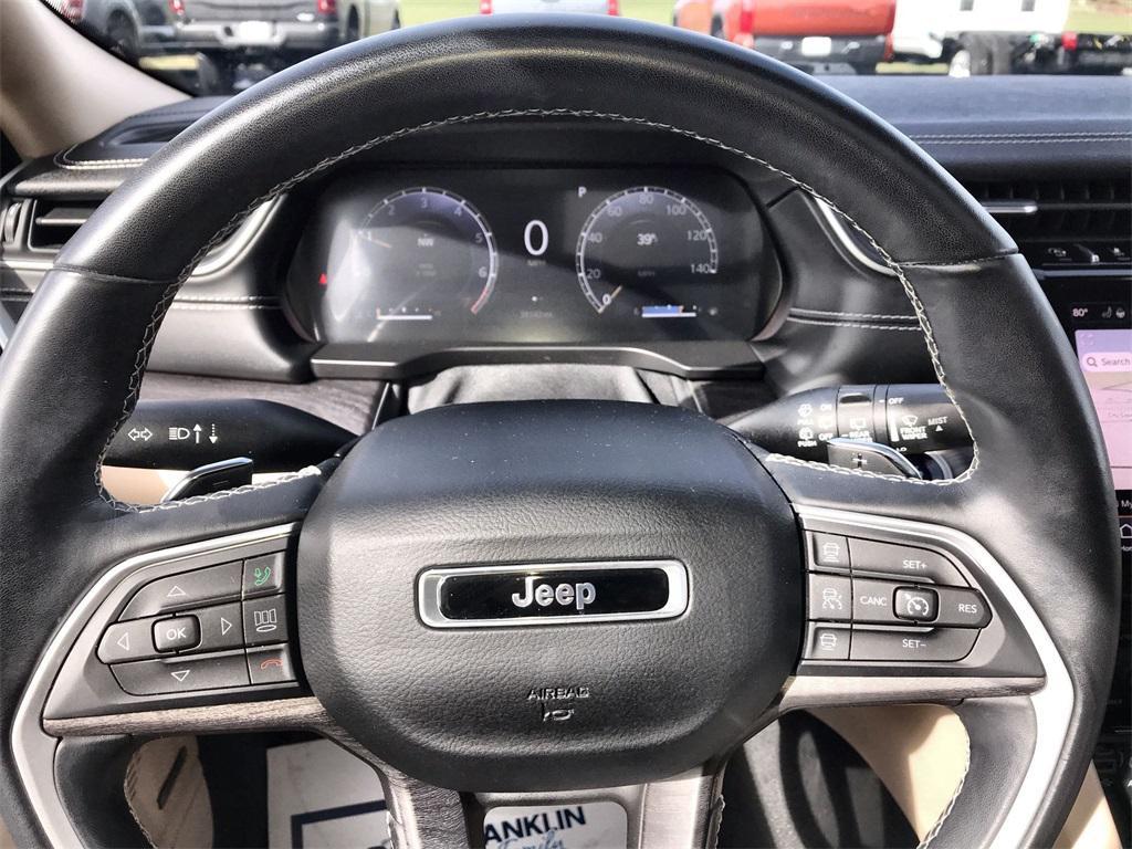 used 2021 Jeep Grand Cherokee L car, priced at $30,880