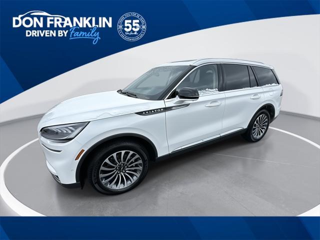 used 2022 Lincoln Aviator car, priced at $52,500