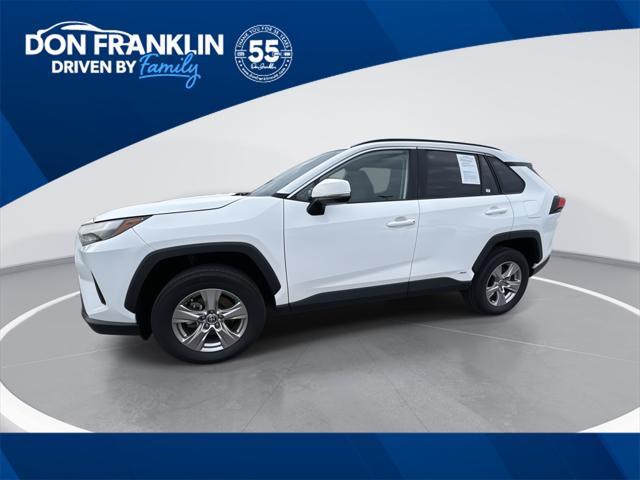 used 2023 Toyota RAV4 Hybrid car, priced at $31,874