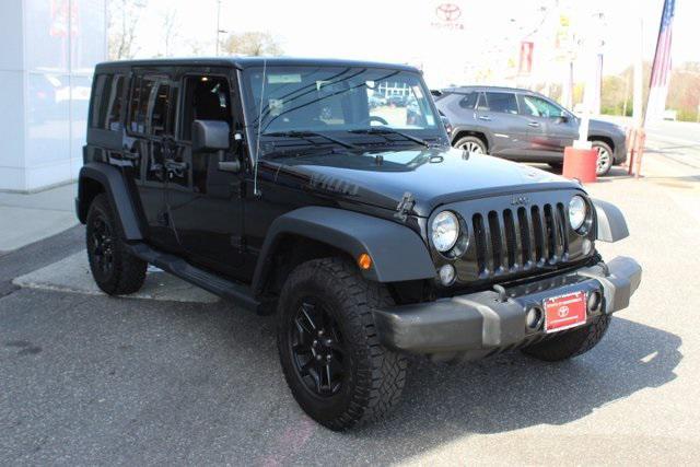 used 2015 Jeep Wrangler Unlimited car, priced at $17,969