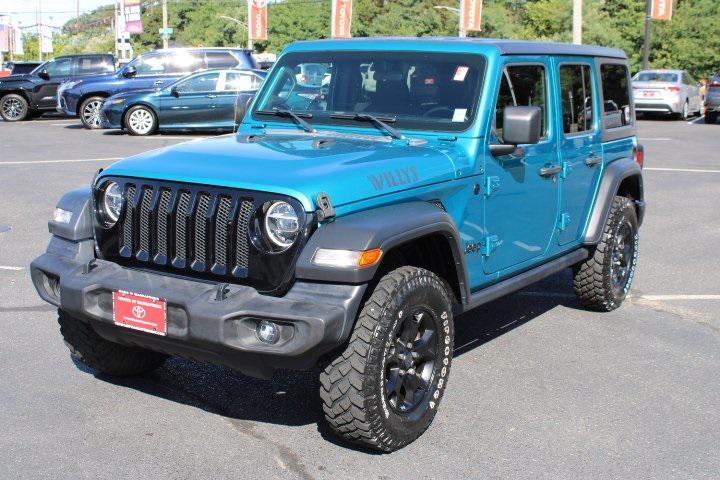 used 2020 Jeep Wrangler Unlimited car, priced at $30,469