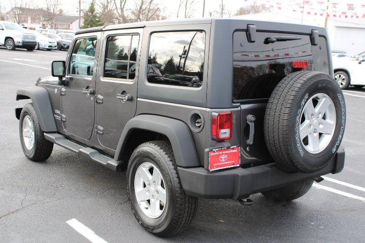 used 2016 Jeep Wrangler Unlimited car, priced at $19,969