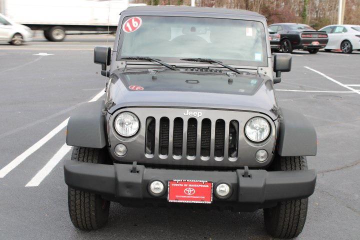 used 2016 Jeep Wrangler Unlimited car, priced at $19,969