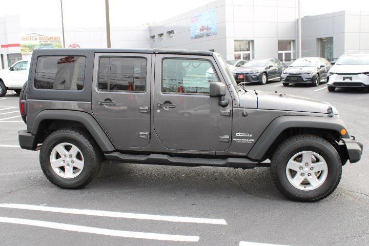 used 2016 Jeep Wrangler Unlimited car, priced at $19,969