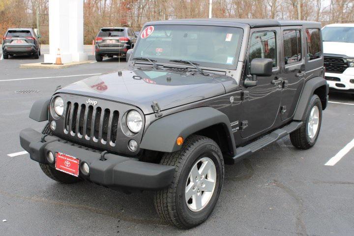 used 2016 Jeep Wrangler Unlimited car, priced at $19,969