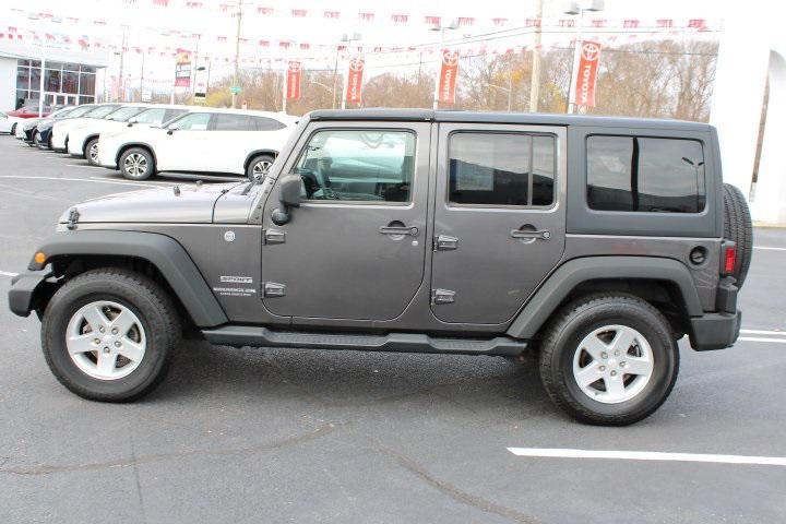 used 2016 Jeep Wrangler Unlimited car, priced at $19,969