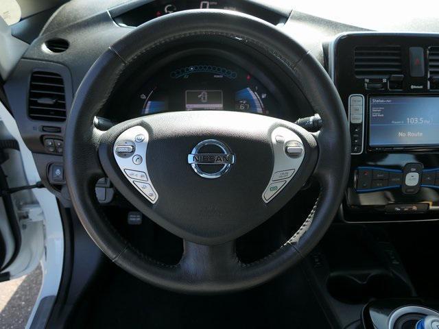 used 2015 Nissan Leaf car, priced at $6,500