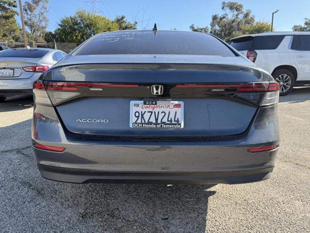 used 2024 Honda Accord car, priced at $22,999