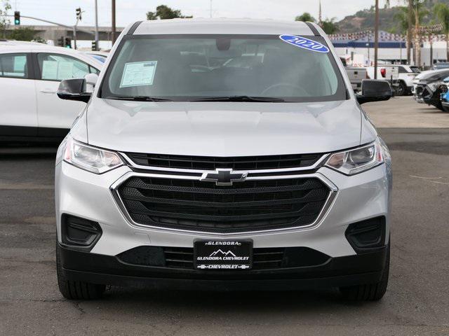 used 2020 Chevrolet Traverse car, priced at $21,999