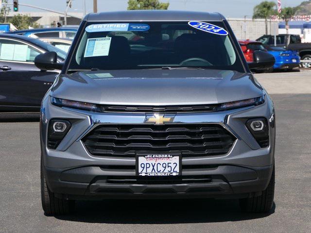 used 2024 Chevrolet TrailBlazer car, priced at $23,487