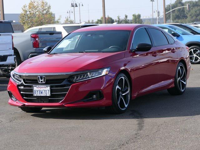 used 2021 Honda Accord car, priced at $22,999