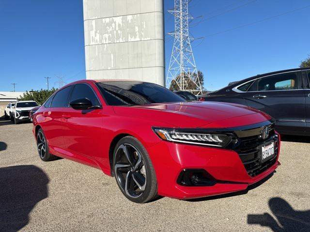 used 2021 Honda Accord car, priced at $24,999