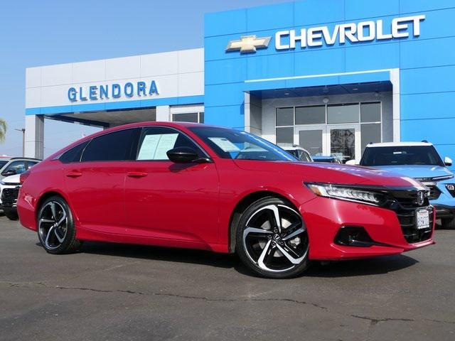 used 2021 Honda Accord car, priced at $23,690