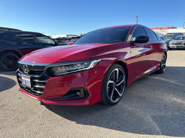 used 2021 Honda Accord car, priced at $24,999