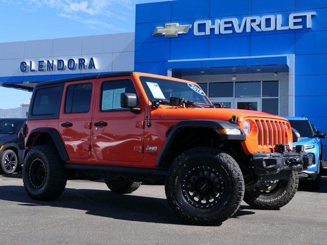 used 2018 Jeep Wrangler Unlimited car, priced at $23,990
