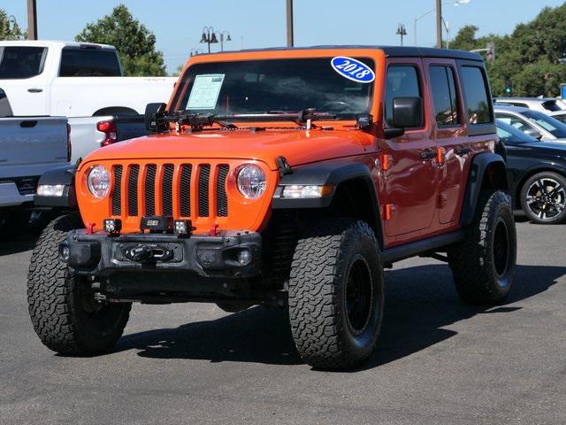 used 2018 Jeep Wrangler Unlimited car, priced at $23,990