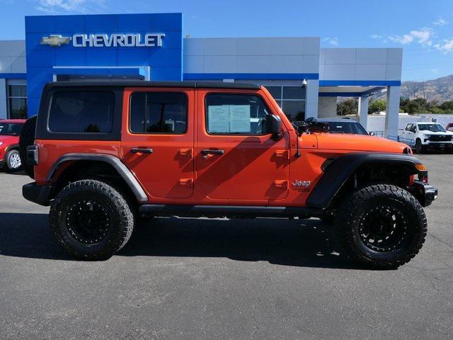 used 2018 Jeep Wrangler Unlimited car, priced at $23,990