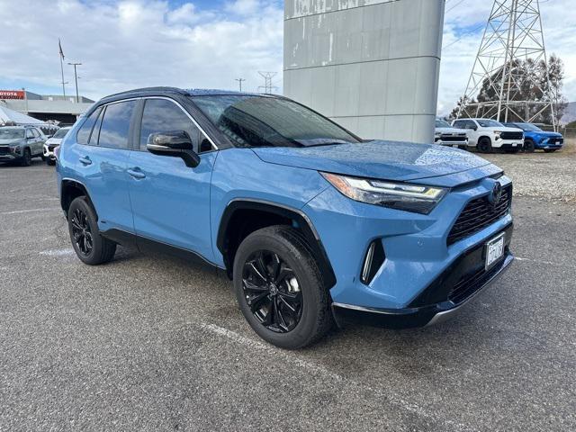 used 2022 Toyota RAV4 Hybrid car, priced at $35,000