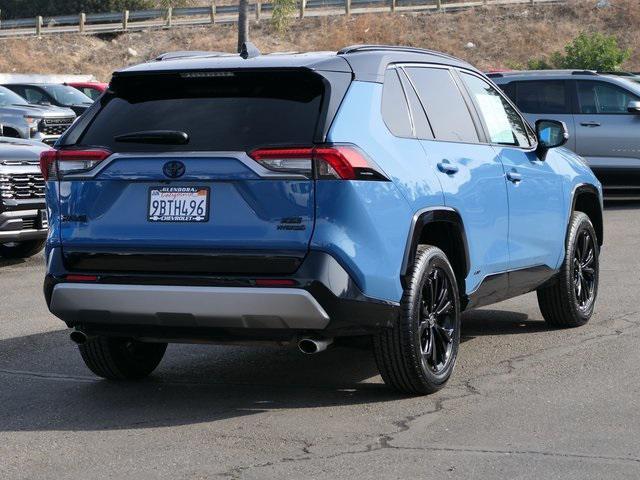 used 2022 Toyota RAV4 Hybrid car, priced at $34,999