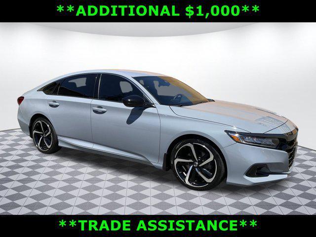 used 2021 Honda Accord car, priced at $25,499