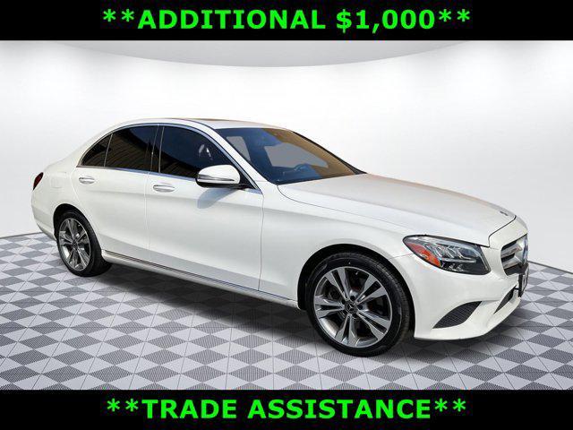 used 2019 Mercedes-Benz C-Class car, priced at $16,999