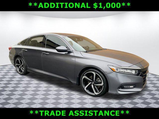 used 2019 Honda Accord car, priced at $21,999