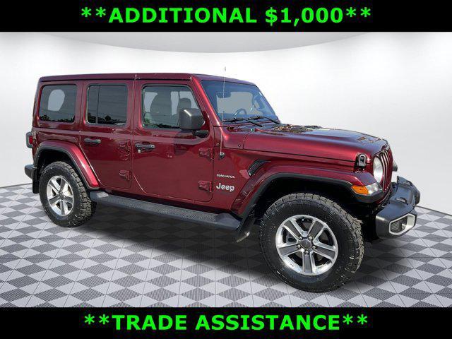used 2021 Jeep Wrangler Unlimited car, priced at $27,499