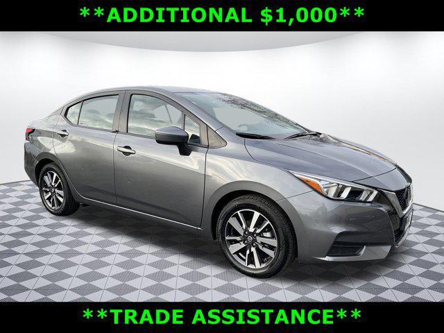 used 2021 Nissan Versa car, priced at $14,499