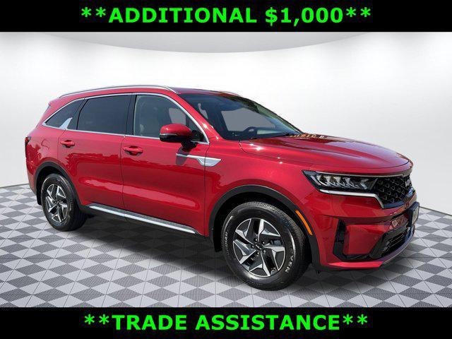 used 2023 Kia Sorento Hybrid car, priced at $30,999