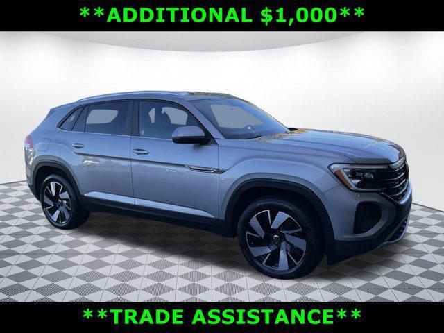 used 2024 Volkswagen Atlas Cross Sport car, priced at $28,999