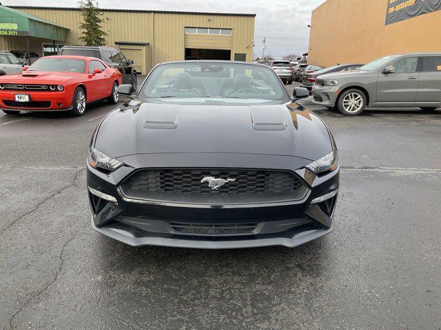 used 2022 Ford Mustang car, priced at $18,999