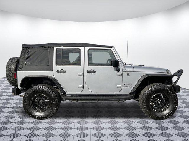 used 2015 Jeep Wrangler Unlimited car, priced at $17,249