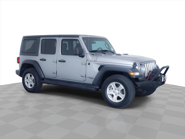 used 2019 Jeep Wrangler Unlimited car, priced at $24,474