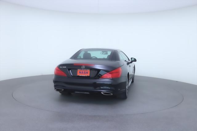 used 2018 Mercedes-Benz SL 550 car, priced at $47,498