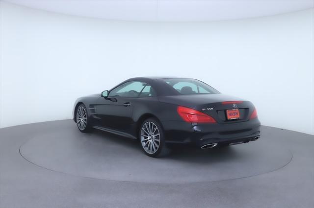 used 2018 Mercedes-Benz SL 550 car, priced at $47,498