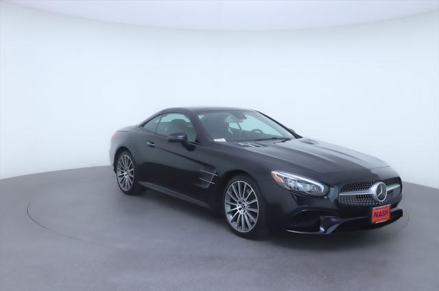 used 2018 Mercedes-Benz SL 550 car, priced at $47,498