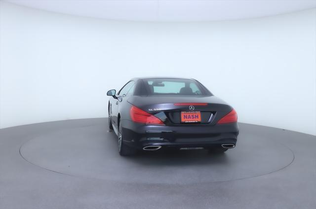 used 2018 Mercedes-Benz SL 550 car, priced at $47,498