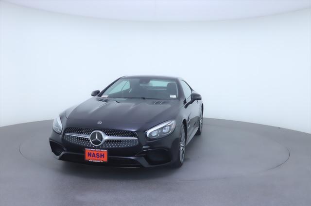 used 2018 Mercedes-Benz SL 550 car, priced at $47,498