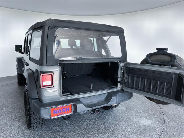 used 2021 Jeep Wrangler Unlimited car, priced at $26,747