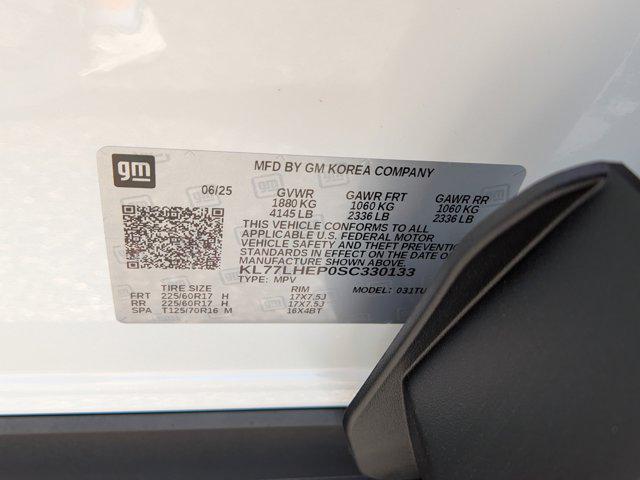 new 2025 Chevrolet Trax car, priced at $23,892