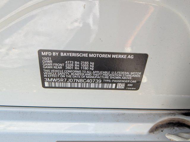 used 2022 BMW 330 car, priced at $31,441