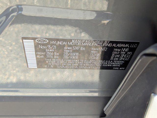 used 2022 Hyundai Santa Fe car, priced at $23,997