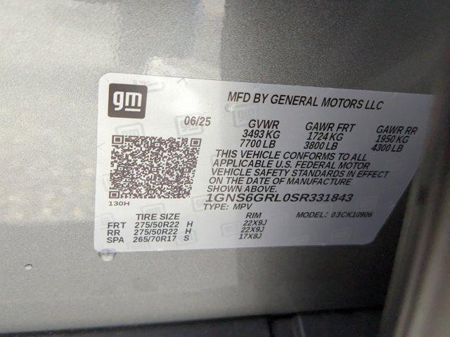 new 2025 Chevrolet Suburban car, priced at $81,422