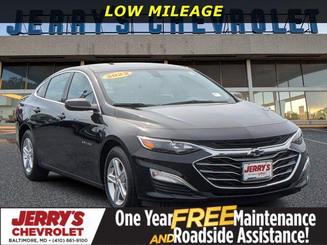 used 2022 Chevrolet Malibu car, priced at $18,996