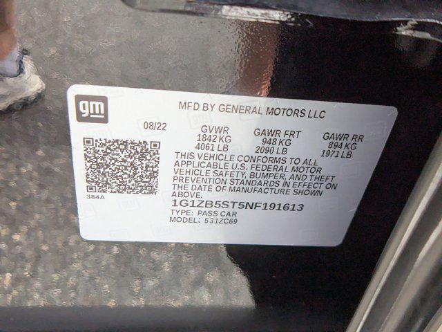 used 2022 Chevrolet Malibu car, priced at $18,996